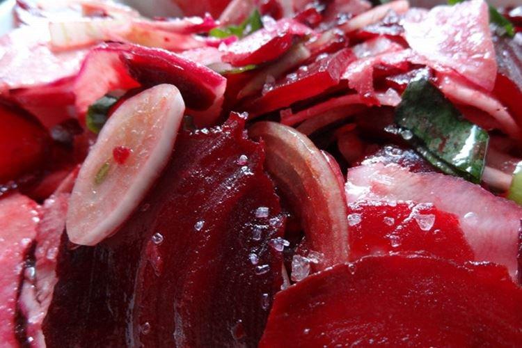 Ensalada de remolacha y rábano - recetas