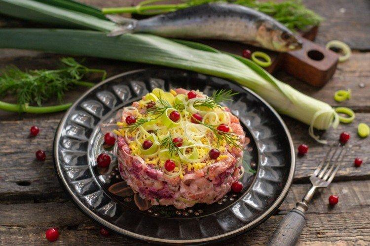 Lazy Herring Under a Fur Coat - Classic Recipe