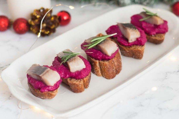 Herring Under a Fur Coat with Vegetable Mousse - Classic Recipe
