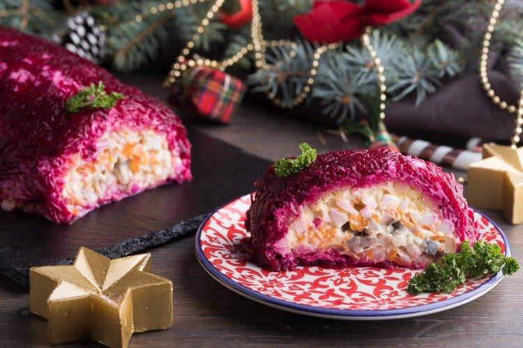 Herring Under a Fur Coat Roll - Classic Recipe