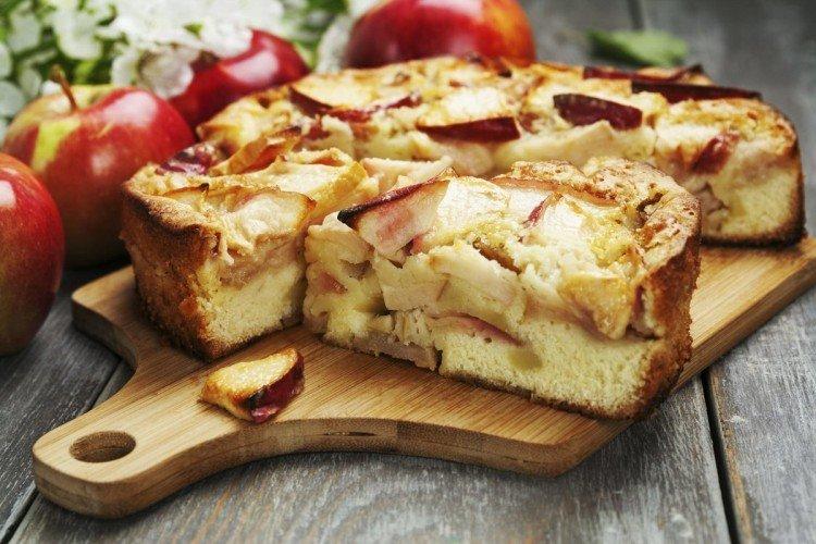 Charlotte de avena y kéfir al horno - recetas