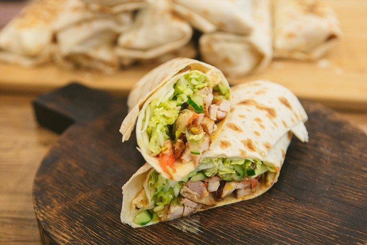 Chicken Shawarma with Curry at Home - Recipes