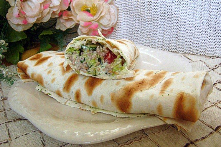 Shawarma de pavo casero - recetas