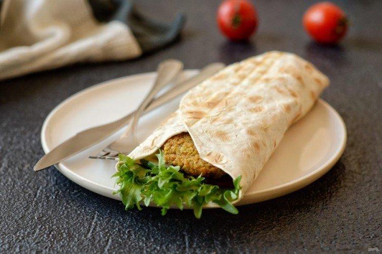 Shawarma de falafel casero - recetas