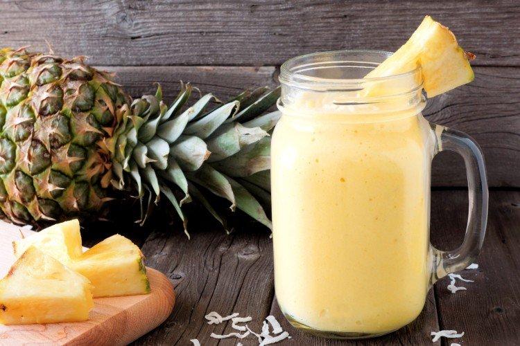 Pineapple and Grapefruit Smoothie for Weight Loss and Body Cleansing - Recipes