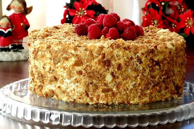 Pastel «Napoleón» - receta según el GOST soviético