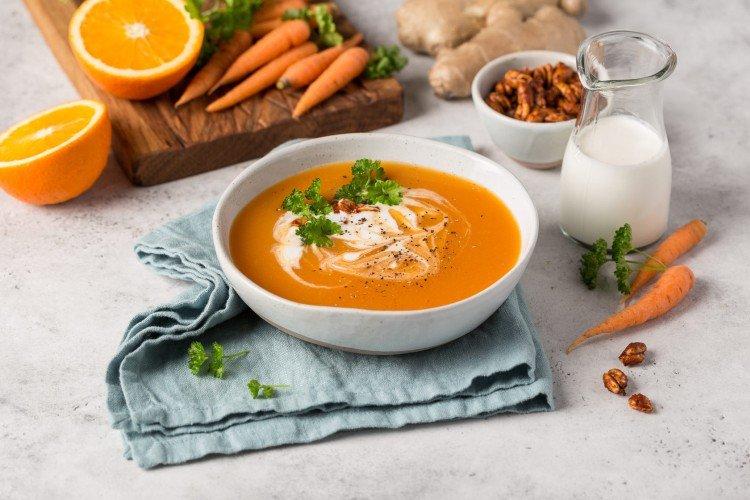 Carrot Cream Soup - Delicious Recipes