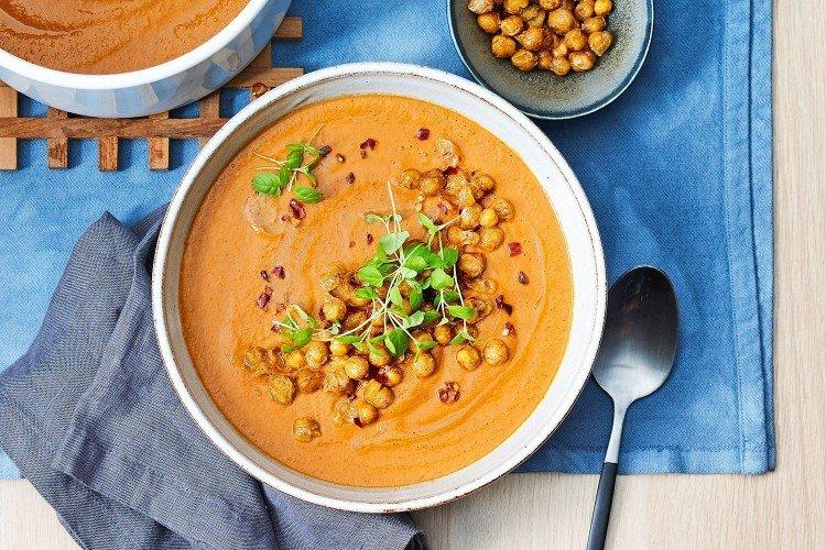 Chickpea Cream Soup - Delicious Recipes