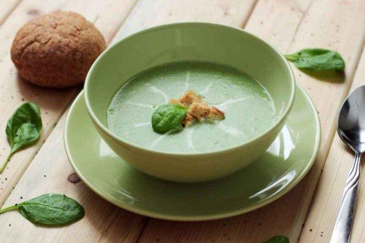 Spinach Cream Soup - Delicious Recipes