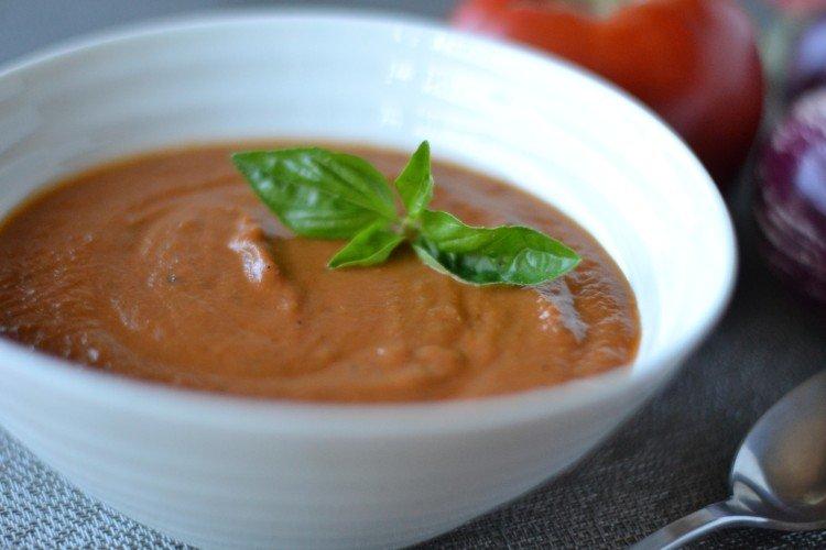 Roasted Eggplant Cream Soup - Delicious Recipes