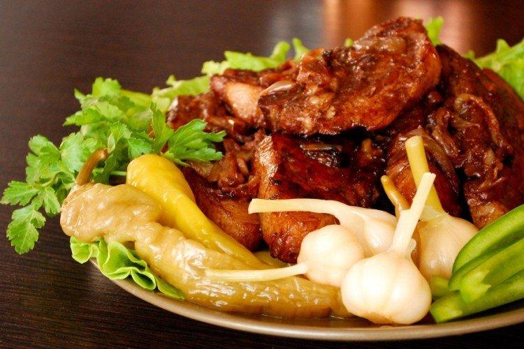 Pork in Sparkling Wine in a Skillet - Recipes