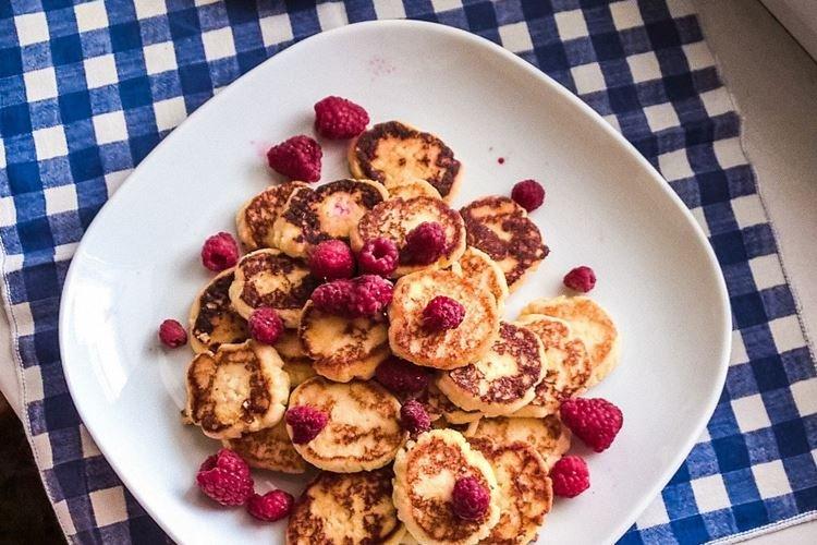 Syrniki with Coconut Flour - Cottage Cheese Pancake Recipes for Baking