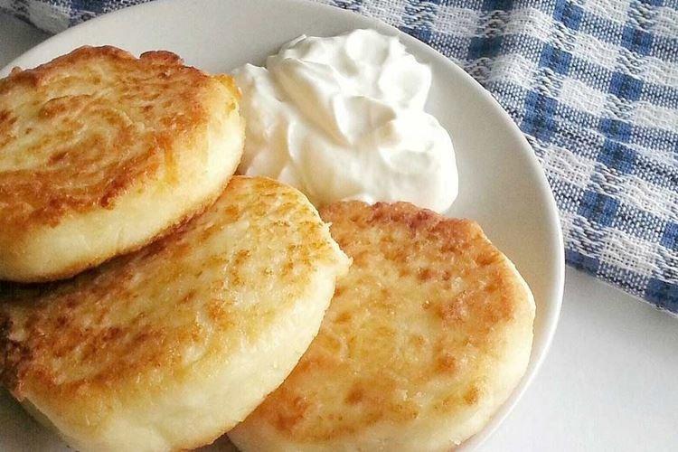 Syrniki with Potatoes - Cottage Cheese Pancake Recipes for Pan-Frying