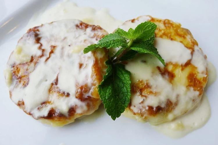 Stewed Syrniki - Cottage Cheese Pancake Recipes for Pan-Frying