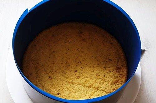 Pastel de fresa y gelatina sin horno - receta paso a paso