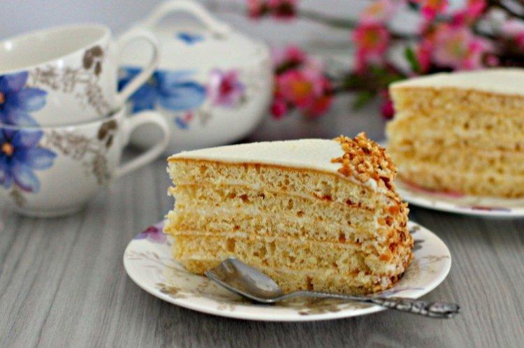 Milk Girl Cake with Whipped Cream Frosting - Homemade Recipe