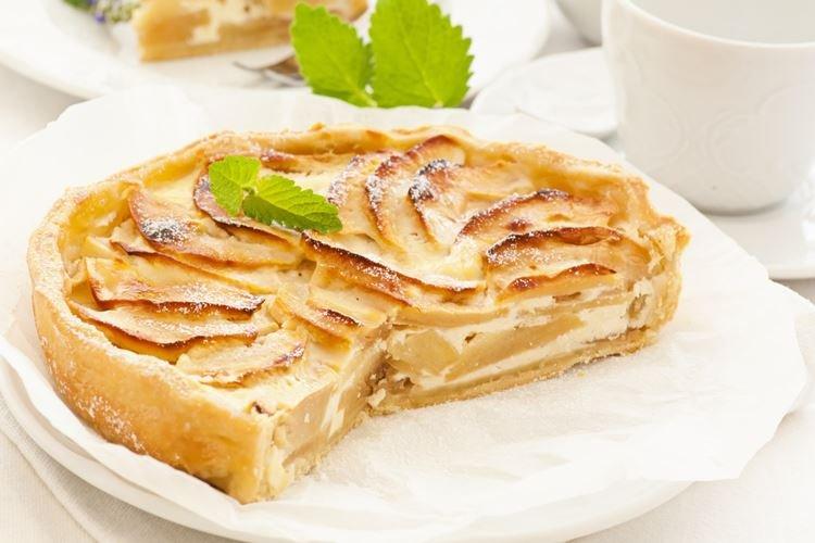 Cottage Cheese and Apple Casserole in the Oven - Recipes