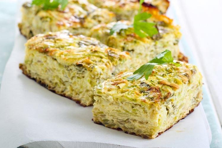 Cottage Cheese Casserole with Zucchini in the Oven - Recipes