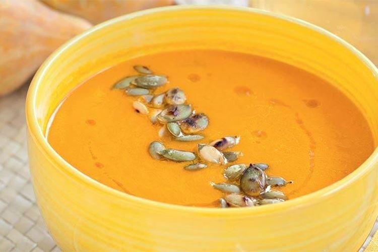 Sopa de calabaza con sidra - recetas