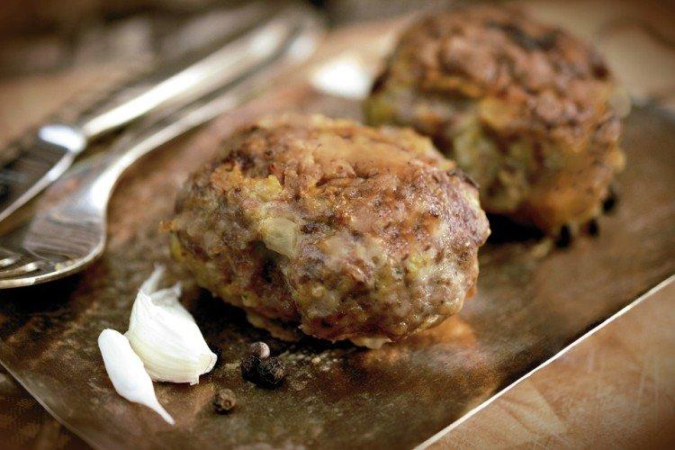Albóndigas con calabacín y calabaza - recetas de cena rápida con ingredientes sencillos