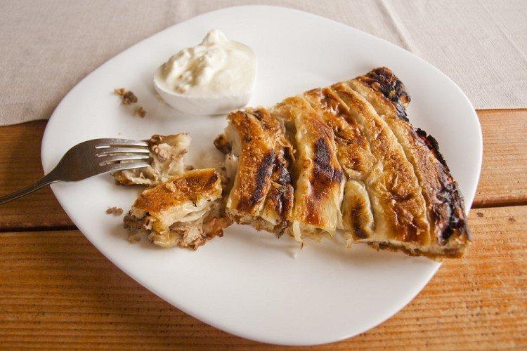 Pastel de lavash - recetas de cena rápida con ingredientes sencillos