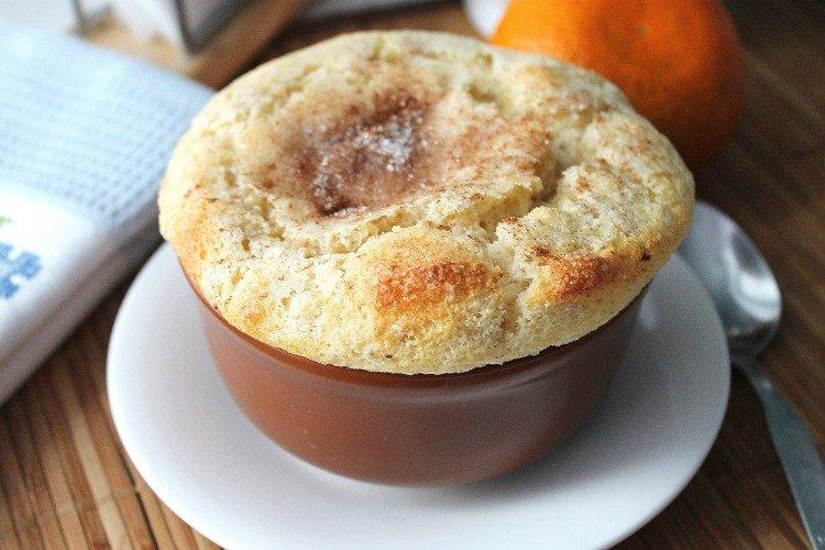 Soufflé de requesón y manzana - Recetas para cenar en 15 minutos