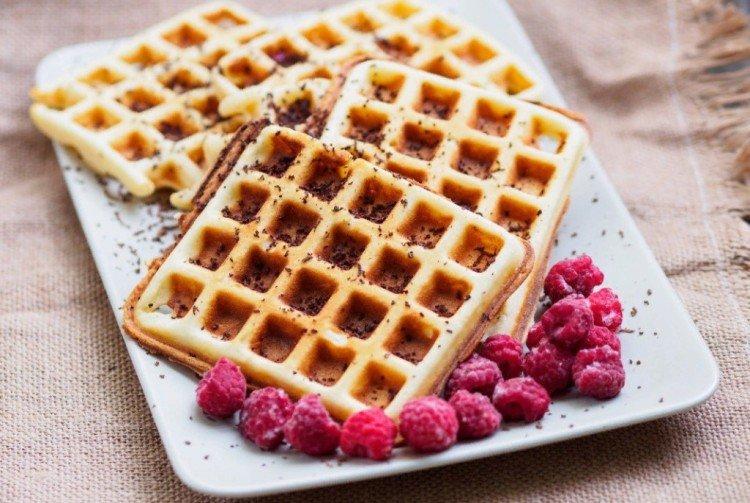 Classic Viennese Waffles in an Electric Waffle Maker - Recipes