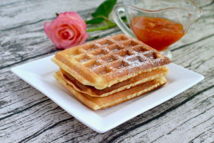 Corn Viennese Waffles in an Electric Waffle Maker - Recipes