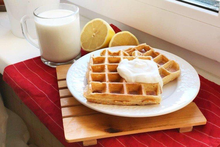 Viennese Waffles without Flour and Sugar in an Electric Waffle Maker - Recipes