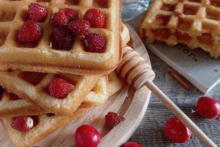 Viennese Waffles without Eggs in an Electric Waffle Maker - Recipes