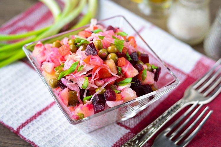 Vinaigrette with Green Peas - Recipes