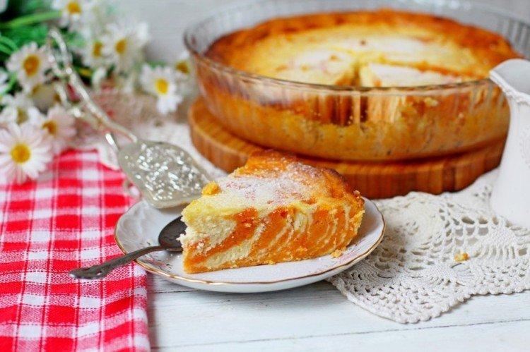 Gratinado de calabaza y requesón - Recetas de platos deliciosos y económicos