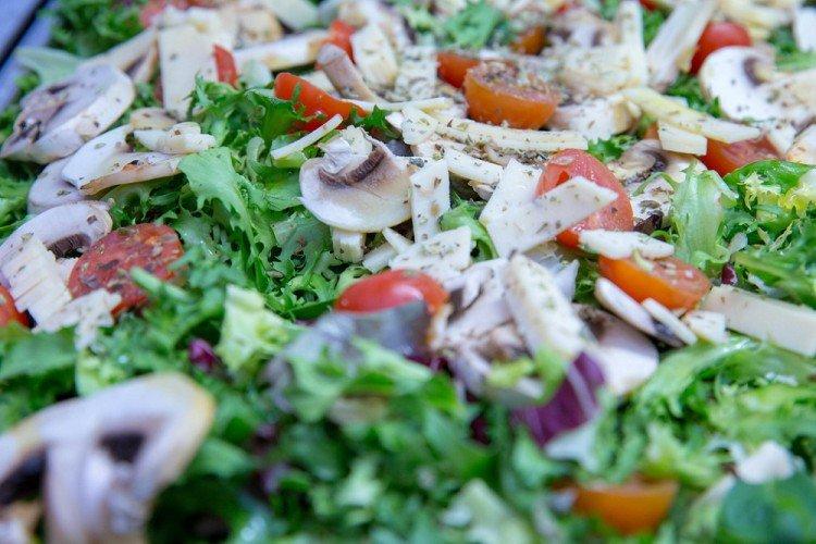 Cabbage and Mushroom Salad - delicious and easy quick salads