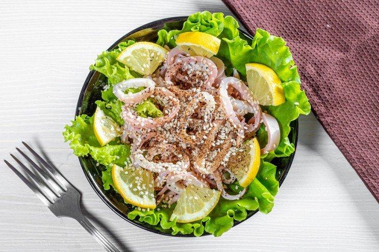 Calamari Salad - delicious and easy quick salads