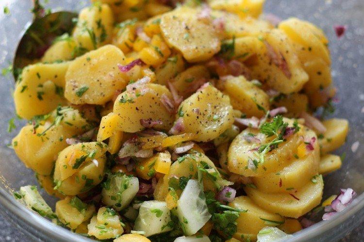 Hearty Potato Salad - delicious and easy quick salads
