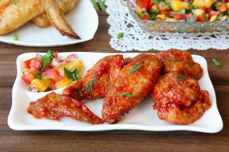 Alitas de pollo jugosas - Recetas de platos principales para cada día