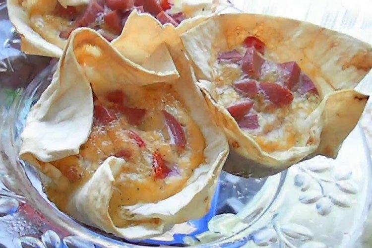 Savory Lavash Cakes - Recipes