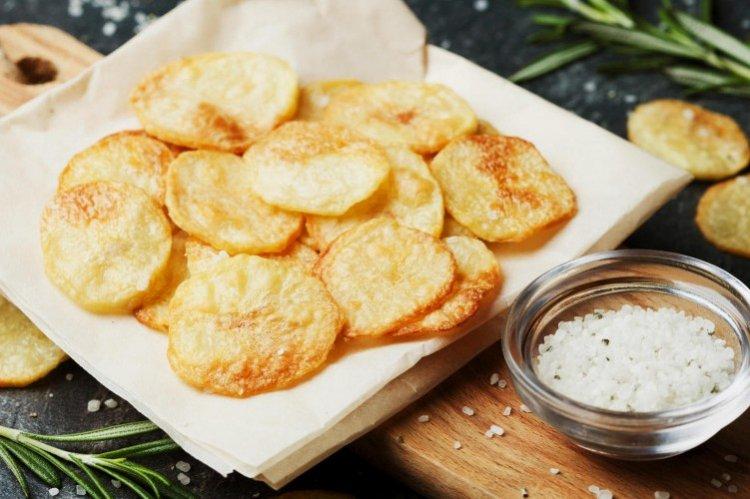 Microwave Chips - Homemade Beer Snacks
