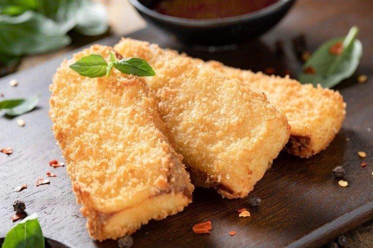 Fried Cheese - Homemade Beer Snacks