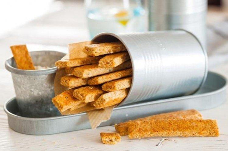 Oat Sticks - Homemade Beer Snacks