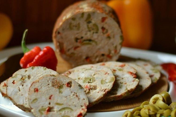 Aperitivo de carne multicolor para el cumpleaños de los niños - recetas