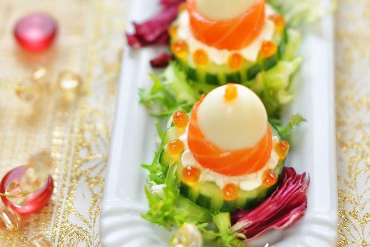 Aperitivo festivo con pescado para el cumpleaños de los niños - recetas
