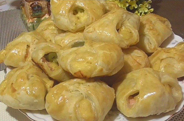 Aperitivo con aceitunas para la mesa festiva - recetas