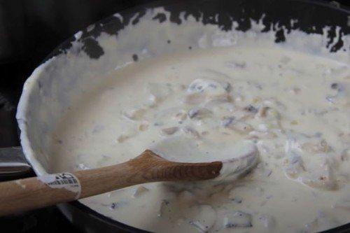 Chicken, Mushroom, and Cream Julienne - Step-by-Step Recipe