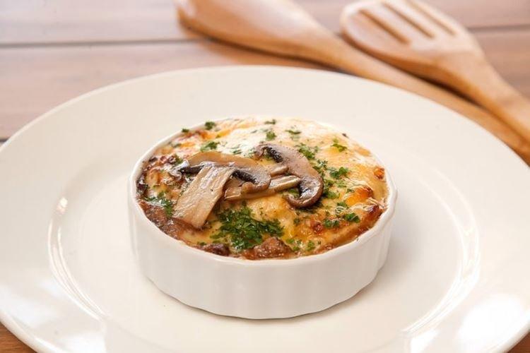 Chicken, Mushroom, Basil, and Sea Salt Julienne - Recipes