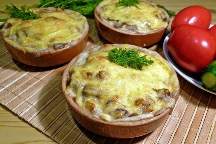 Chicken, Mushroom, and Herb Julienne - Recipes