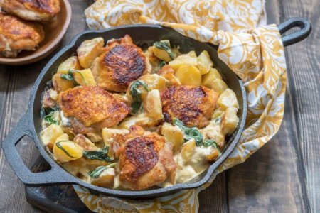 20 einfache Rezepte für Hähnchen mit Kartoffeln aus dem Ofen