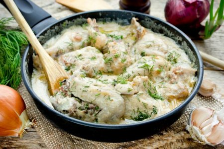 20 besten Hähnchenrezepte in Sahnesauce