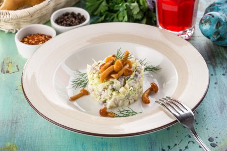15 ensaladas con setas encurtidas que encantarán a toda la familia