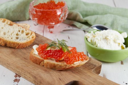 20 Sandwiches mit rotem Kaviar, die Ihre Gäste begeistern werden